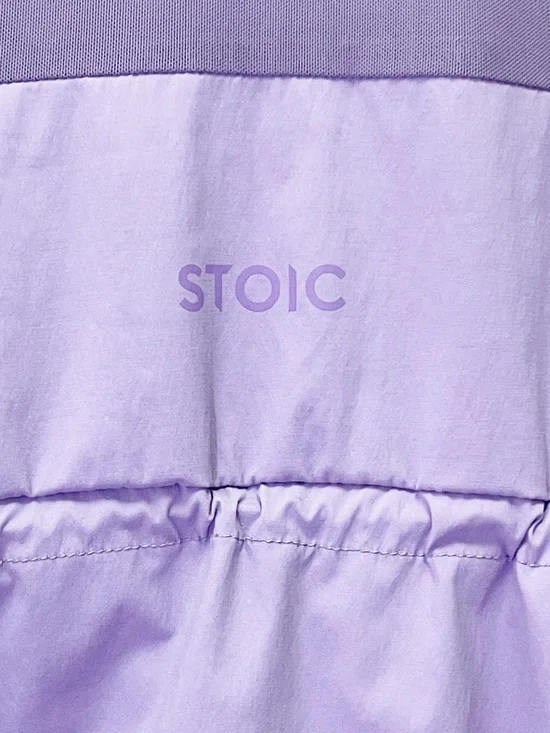 NWT Stoic Desert Dress Sz Small Chalk Violet Athletic Mesh Quick Dry Cinch Waist - Picture 9 of 13